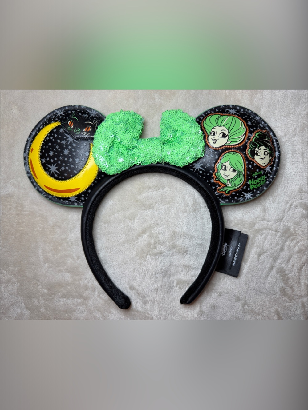 Disney Hocus Pocus Sanderson Sisters Minnie Mouse Ears Headband